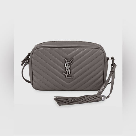 WORN ONCE YSL Saint Laurent Storm Lou Medium Camera Monogram Calf Crossbody Bag - Picture 3 of 12